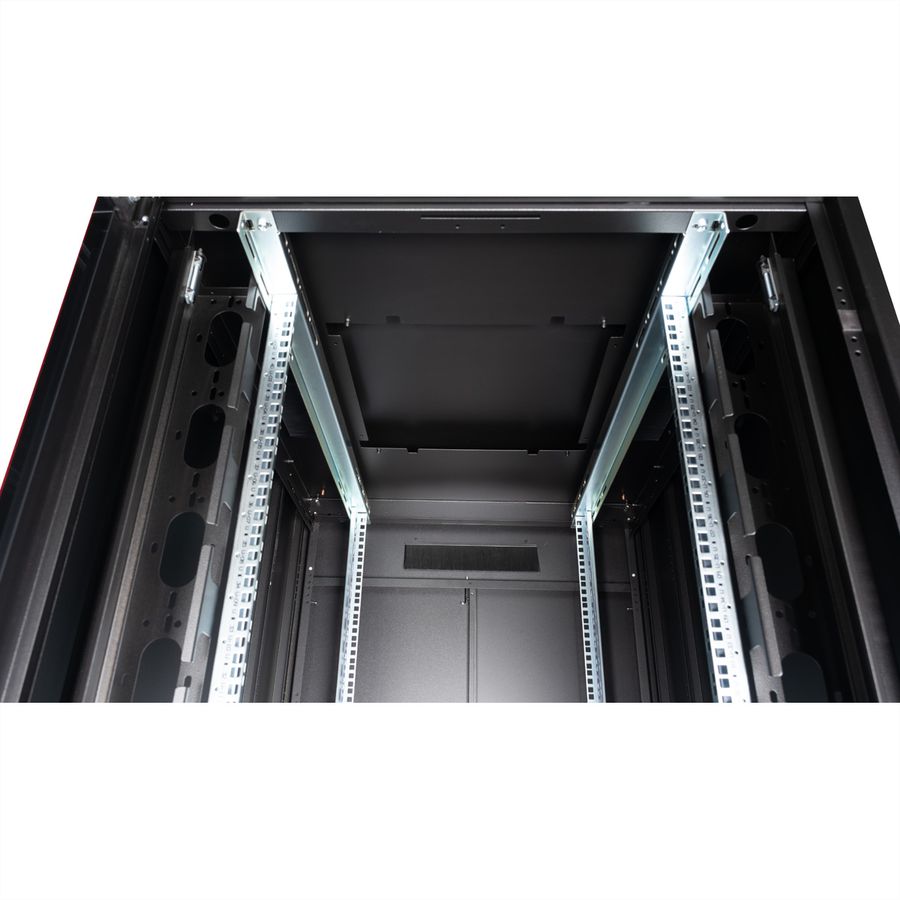 ROLINE 19-inch Network Cabinet Pro 47 U, 600x600 WxD glass door black