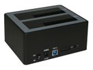 ROLINE 2.5" / 3.5" SATA HDD/SSD Docking Station, USB 3.2 Gen 1, HDD Clone-Function