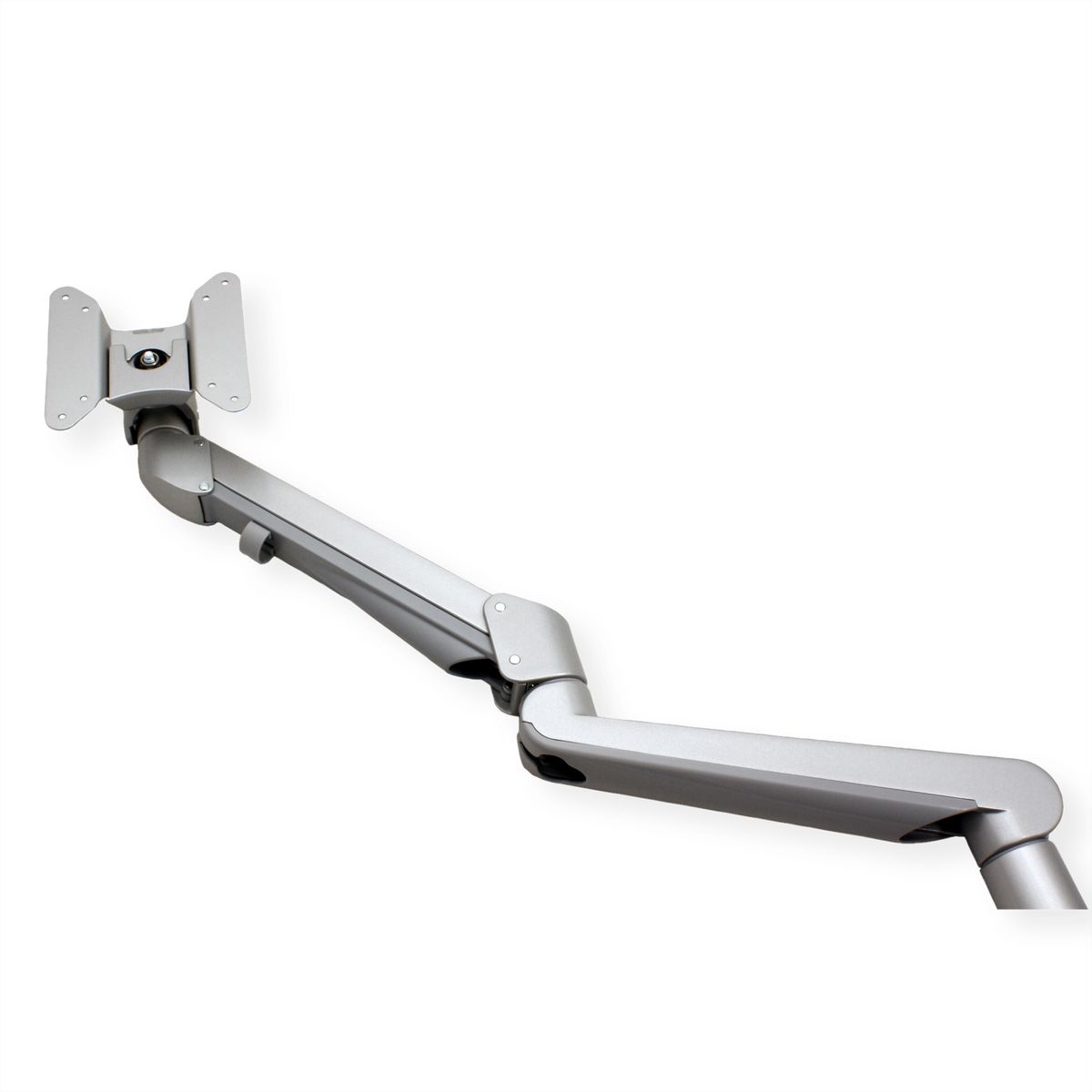 ROLINE LCD Monitor Stand Pneumatic, Desk Clamp, Pivot, 2 Joints