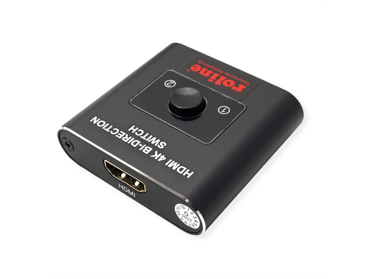 ROLINE Bi-Directional HDMI Switch 4K60, 2-way