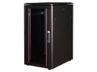 ROLINE 19-inch network cabinet Pro 22 U, 600x800 WxD glass door black