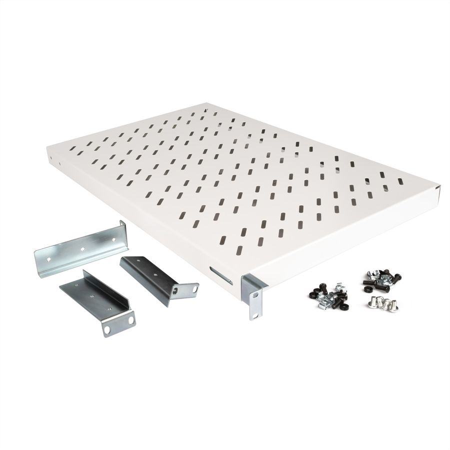 ROLINE 19-inch shelf 1 U, adjustable 770 T 50 kg grey