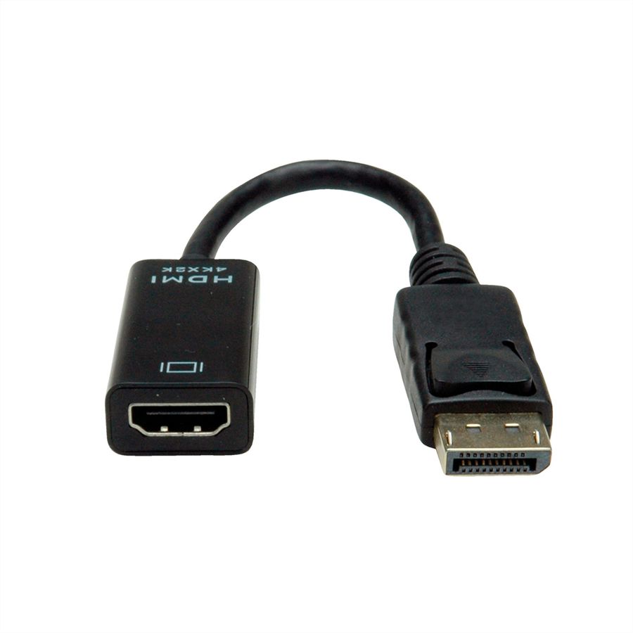 VALUE Cableadapter, v1.2, DP M - HDMI F