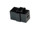 VALUE USB Type C Keystone Module, 1pc/set, black