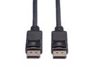 ROLINE GREEN DisplayPort Cable, DP-DP, TPE, M/M, black, 3 m