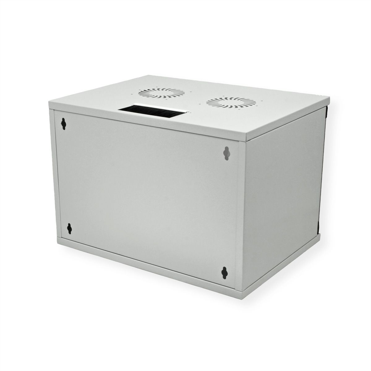 ROLINE 19-inch wall-mounted housing Basic 7 U, 540x400 WxD kit grey