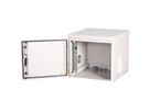 ROLINE 19-inch wall housing Pro 9 U, 600x600 WxD IP55 outdoor grey