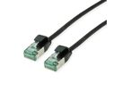 ROLINE RM U/FTP DataCenter Patch Cord Cat.6A (Class EA), slim, black, 3 m