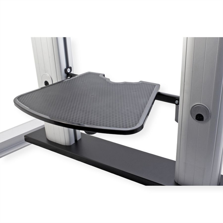 ROLINE LCD/TV Mobile Cart, up to 100 kg, silver