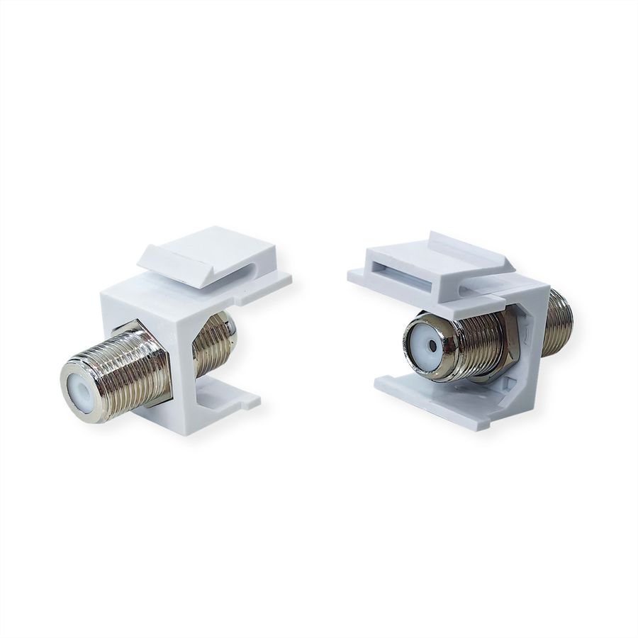 VALUE F-Type Keystone Coupler, Plastic