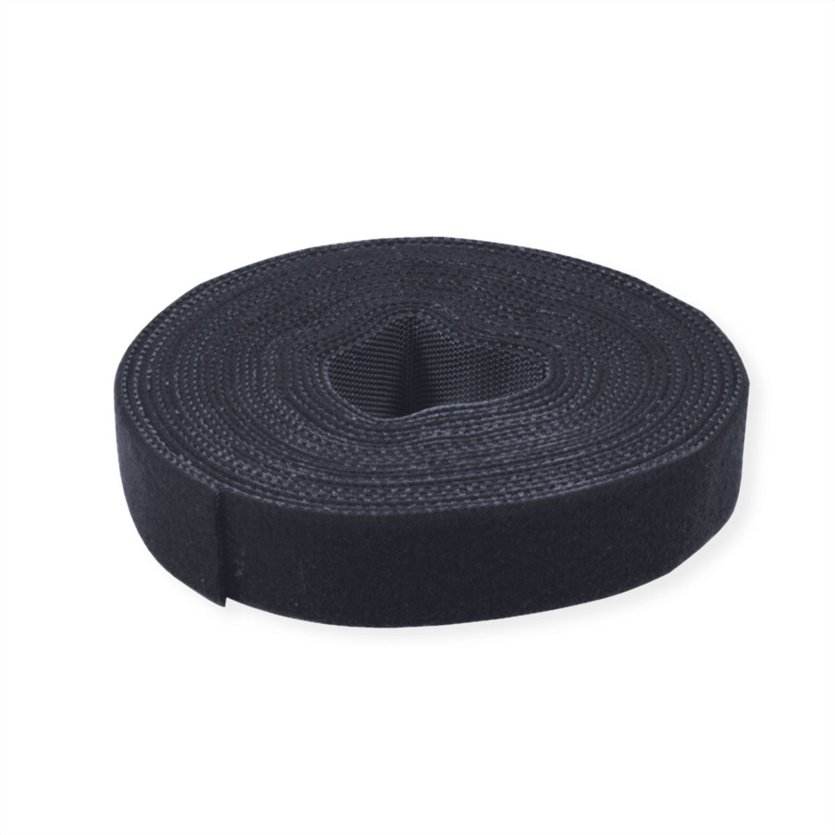 VALUE Strap Cable Tie Roll, Width 10mm, black, 25 m - SECOMP