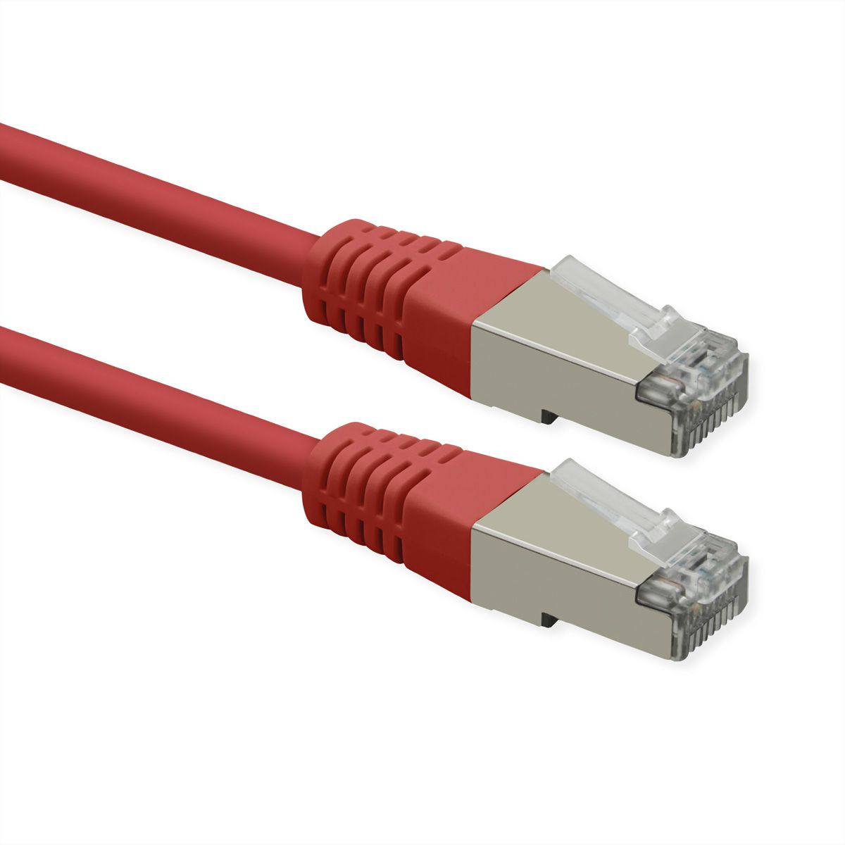 ROLINE S/FTP (PiMF) Patch Cord, Cat.6 (Class E), PoE, red, 7 m