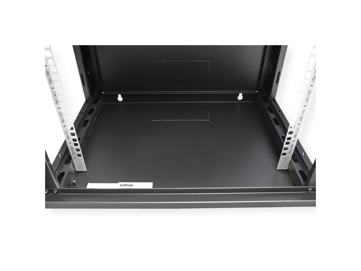 ROLINE 19" Wall Cabinet Basic Plus 12U, 600x450 BxT black
