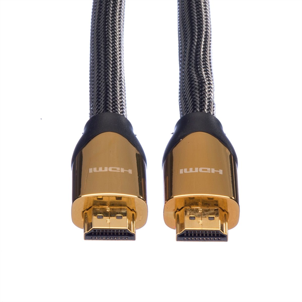 ROLINE PREMIUM HDMI Ultra HD Cable + Ethernet, M/M, black, 2 m