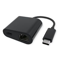 VALUE USB-C to Gigabit Ethernet Converter, PD Port