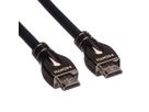 ROLINE HDMI Ultra HD Cable + Ethernet, M/M, black, 15 m
