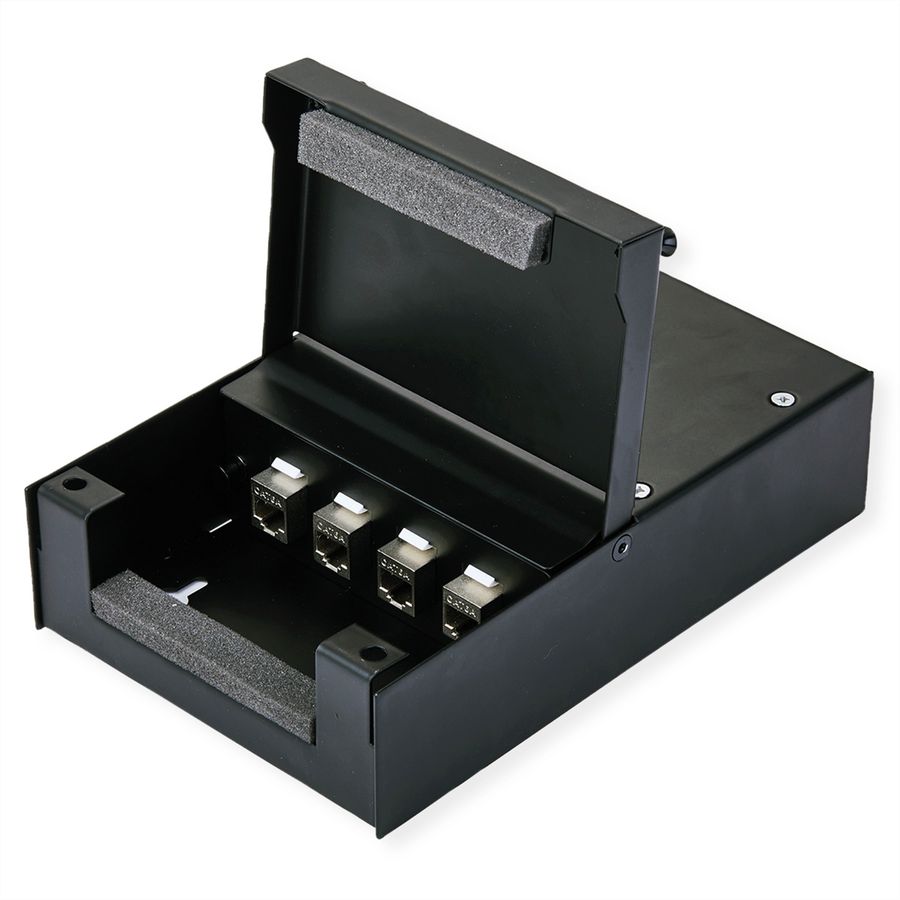 VALUE Consolidation Box, 4 Keystones, black