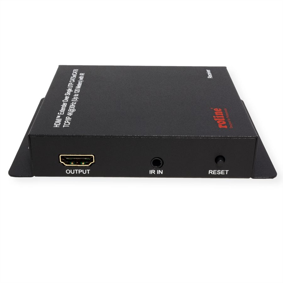 ROLINE HDMI over IP Extender, 4K30Hz, 120m, W/IR