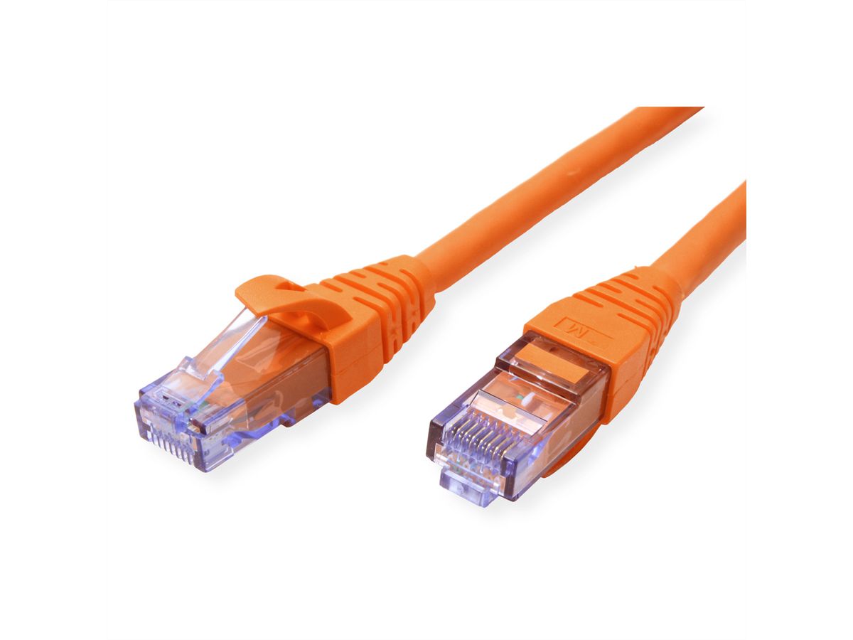 ROLINE UTP Patch Cord Cat.6A, Component Level, LSOH, orange, 3 m