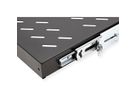 VALUE 19" 1U Extendable Sliding Shelf for Cabinets, 420 x 700 mm, max. load 25 kg