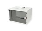 ROLINE 19-inch wall-mounted housing Basic 7 U, 540x400 WxD kit grey