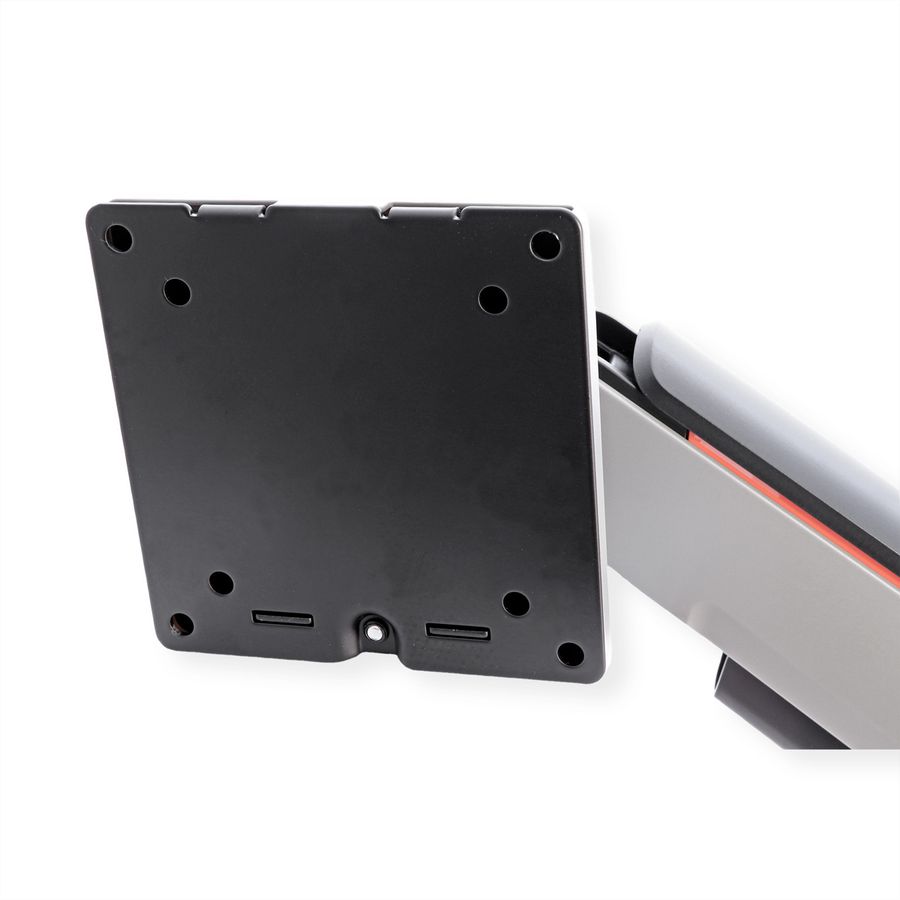 ROLINE Single LCD Monitor Stand, Gas Spring, Desk Clamp, 5 Joints, 17–49 inch, max. 20 kg