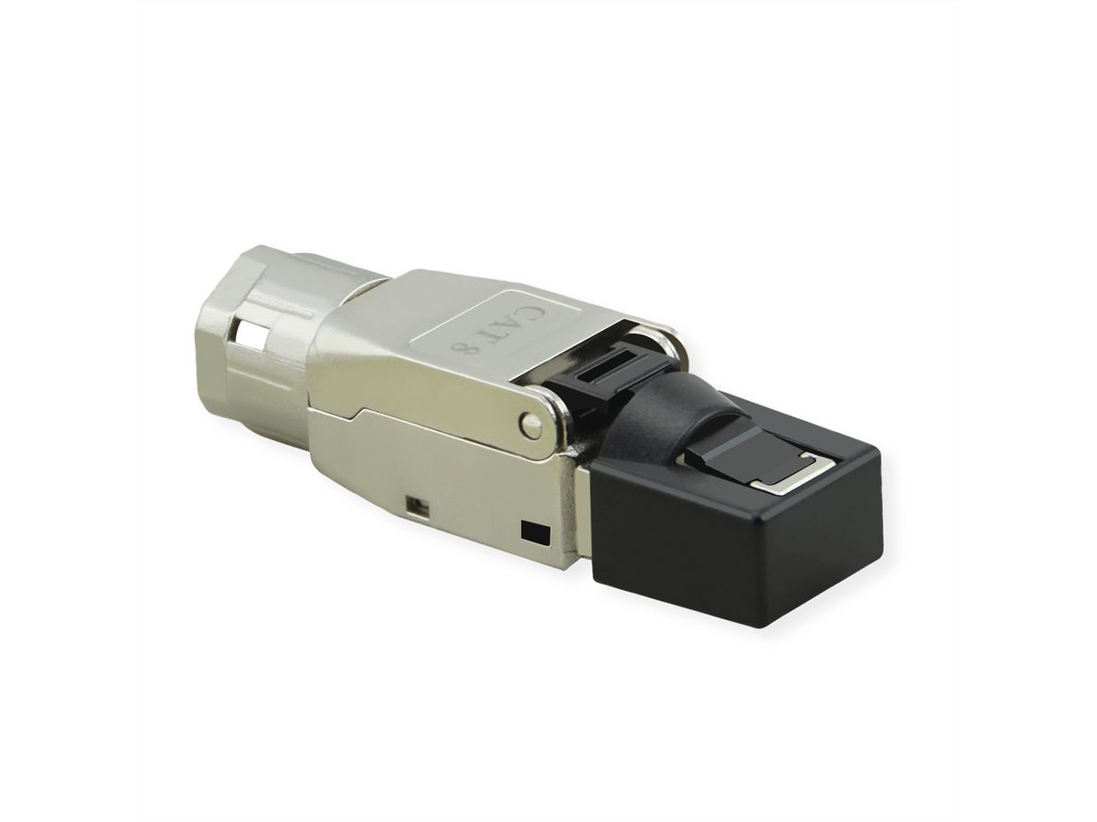 VALUE Cat.8 (Class I) Field Connector Plug RJ45, Tool-Free - SECOMP  International AG