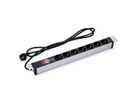 VALUE 19" PDU for Cabinets, 7x, 4000W, CEE 7/7 German Type Plug, 1.8 m
