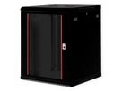 ROLINE 19" Wall Cabinet Basic Plus 15U, 600x600 BxT black