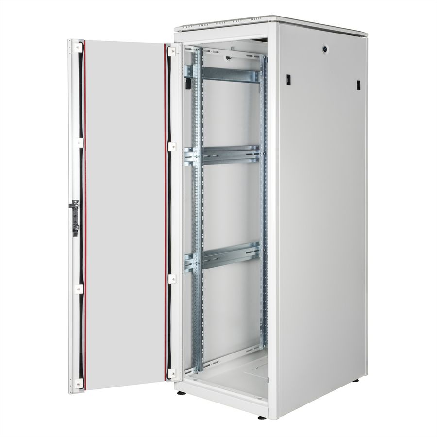 ROLINE 19-inch Network Cabinet Pro 36 U, 600x800 WxD glass door grey
