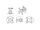 VALUE LCD Monitor Wall Mount Kit, 2 Joints