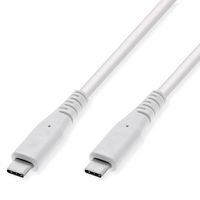 VALUE USB 3.2 Gen 2 Compatible Cable, C-C, M/M, 4K UHD-1, 10Gbit/s, Emark, 60W, white, 3 m