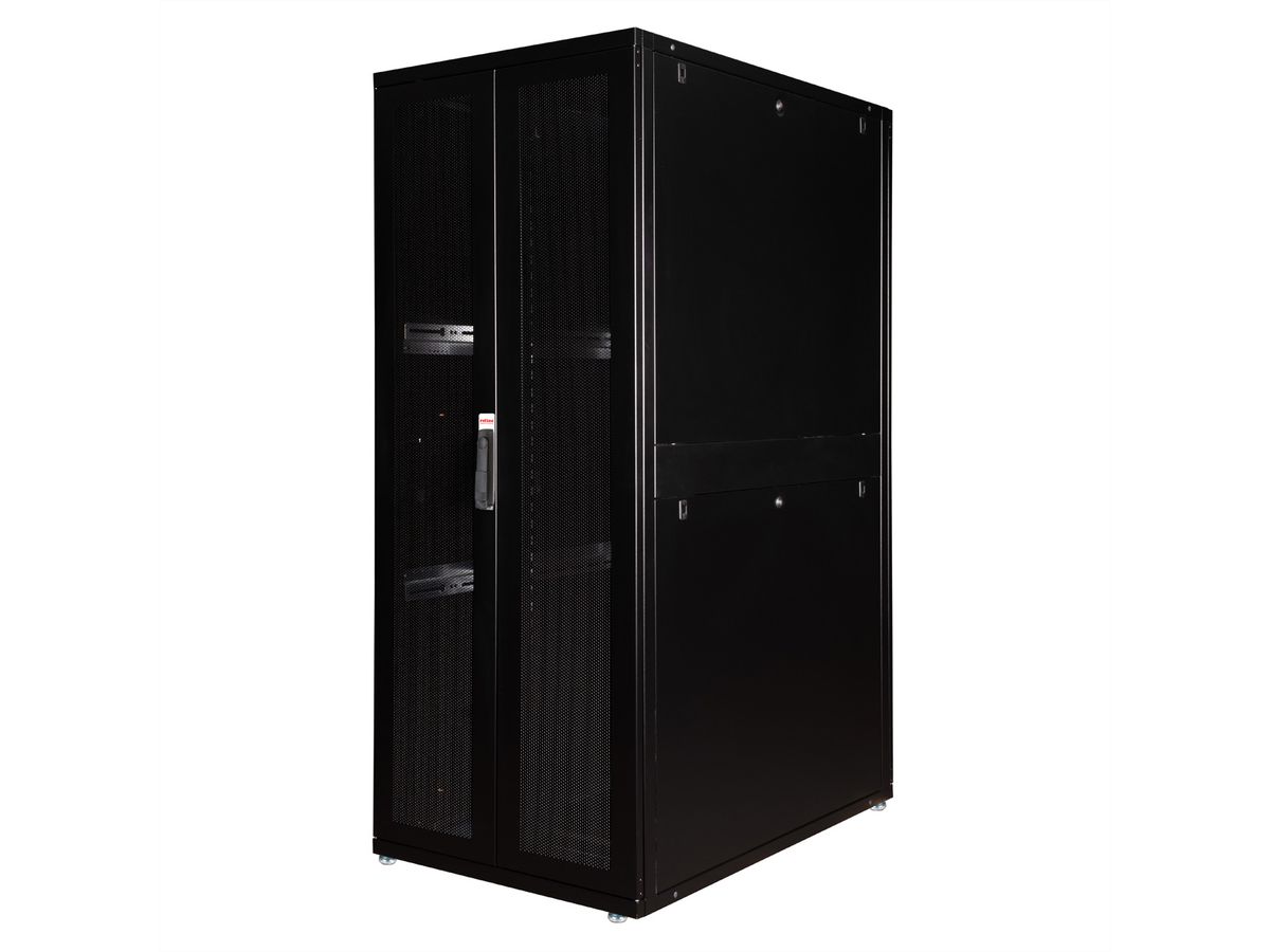 ROLINE 19-inch server rack Pro 42 U, 800x1200 WxD black - SECOMP
