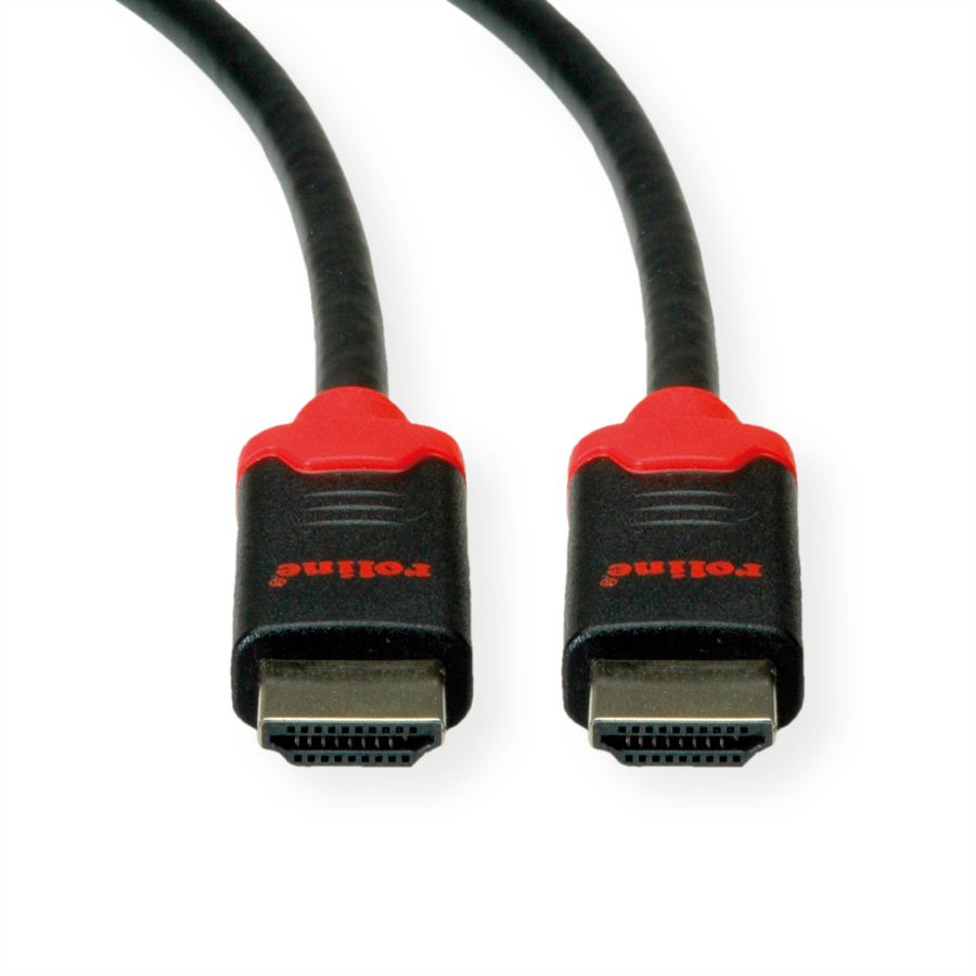ROLINE HDMI 10K Ultra High Speed Cable, M/M, black, 2 m