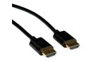 ROLINE HDMI High Speed Cable + Ethernet, Ultra Slim, M/M, black, 2 m