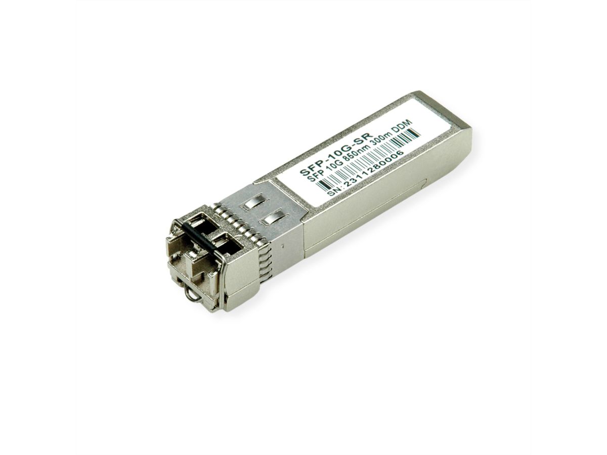 VALUE SFP+ Modul (Mini-GBIC) SR/LC, 10G, Multimode, 850nm, max. 300m