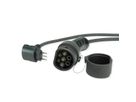 ROLINE Portable EV Charging Cable, Italian Plug - Type 2, Mode 2, 10 A, 2.3 kW, 3 m