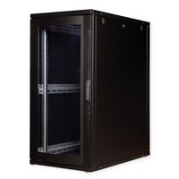 ROLINE 19-inch server rack Pro 26 U, 600x1000 WxD black Perspex