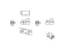 ROLINE RJ-45 Modular Coupler, Cat. 6A (Class EA), shielded, metal housing