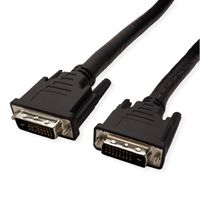 ROLINE DVI Cable, DVI (24+1), Dual Link, M/M, 20 m
