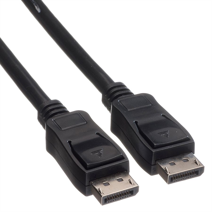 VALUE DisplayPort Cable, DP-DP, M/M, black, 1 m