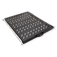 VALUE 19" 1U Extendable Sliding Shelf for Cabinets, 420 x 568 mm, max. load 25 kg