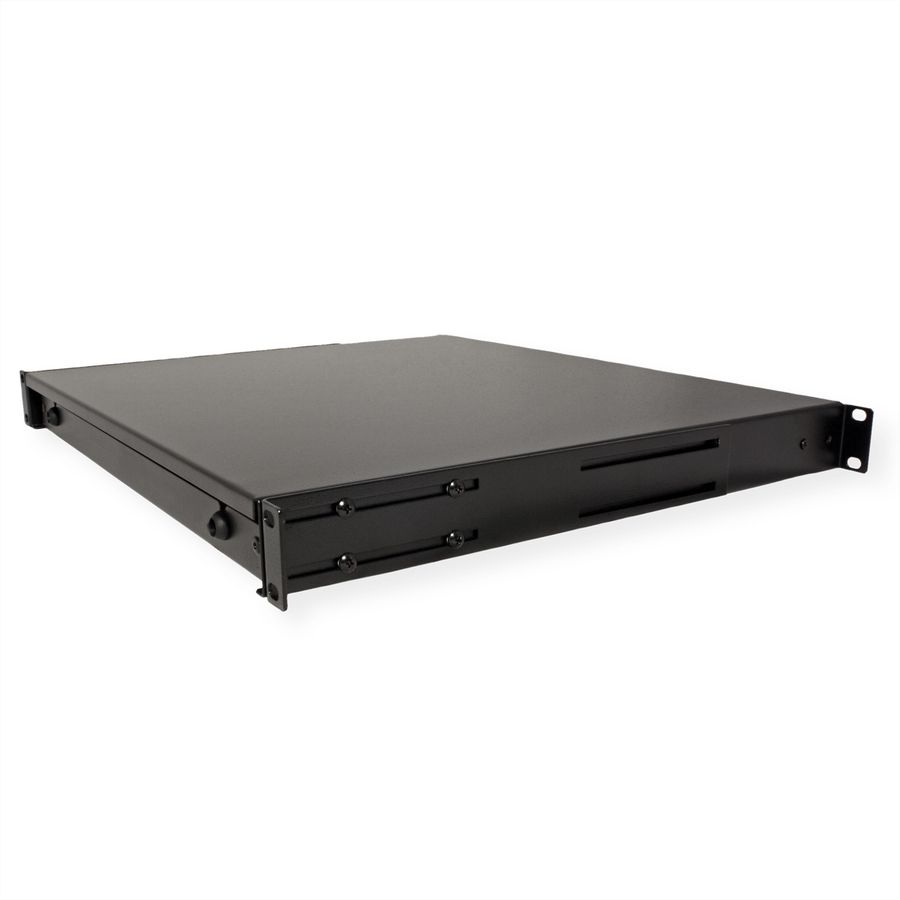 ROLINE 19-inch keyboard insert 1 U, 400 T lockable black