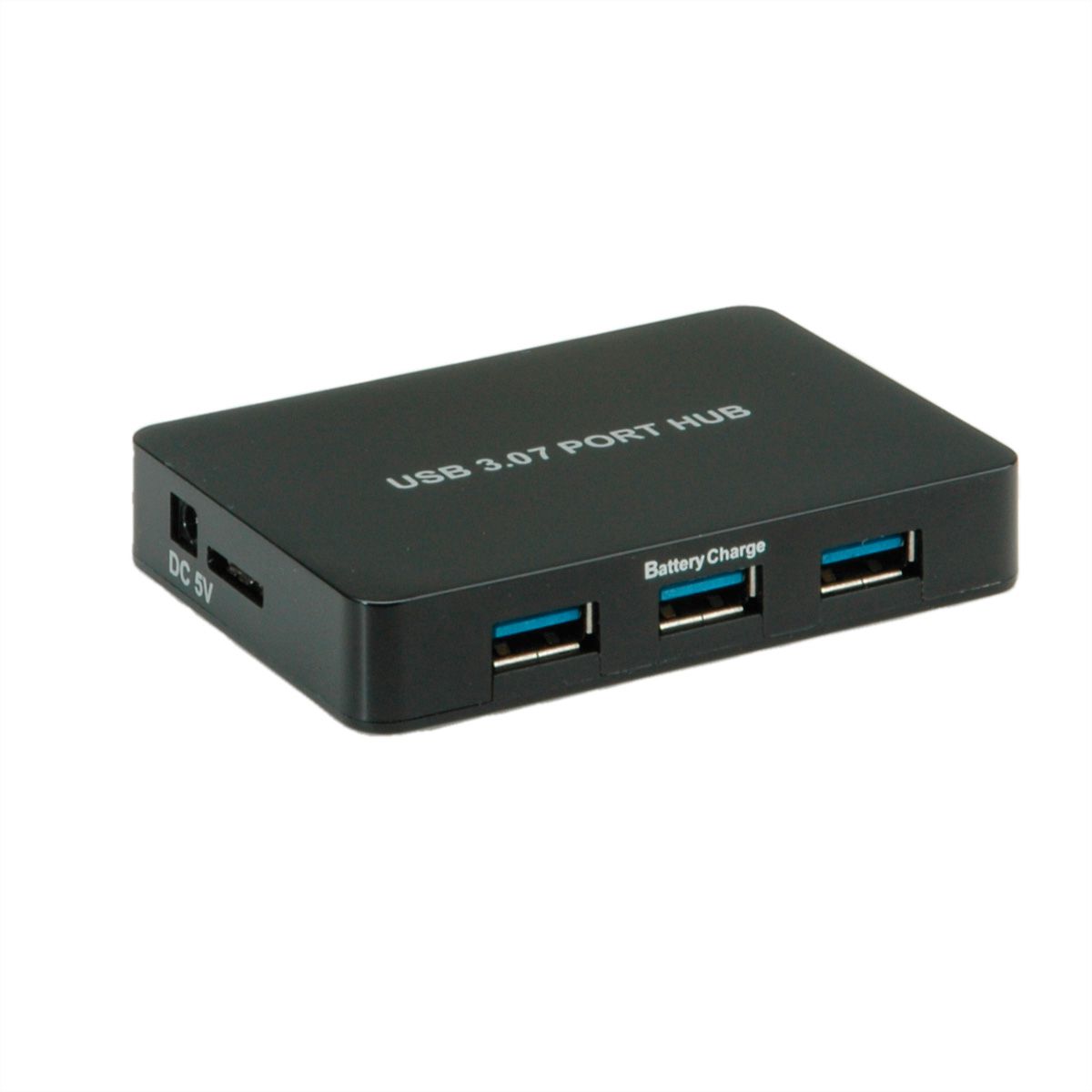 VALUE USB 3.2 Gen 1 Desktop Hub, 7 Ports, with Power Supply