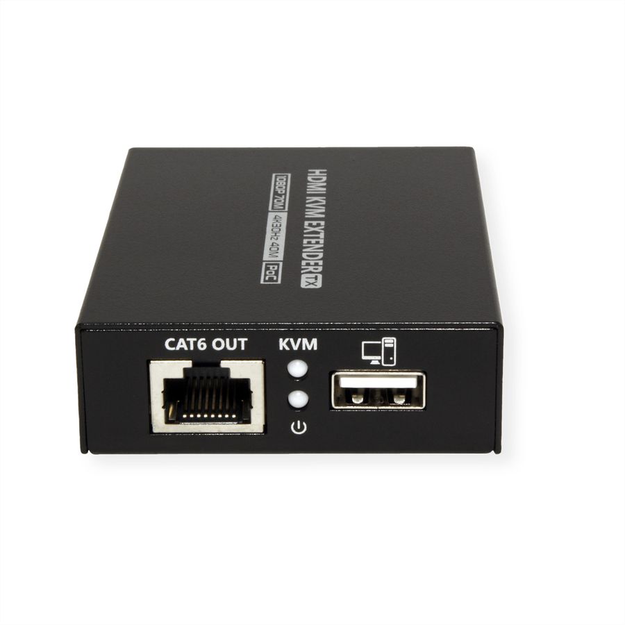 VALUE KVM Extender over Cat. 6/6A, HDMI, 4K@30Hz, max. 40m