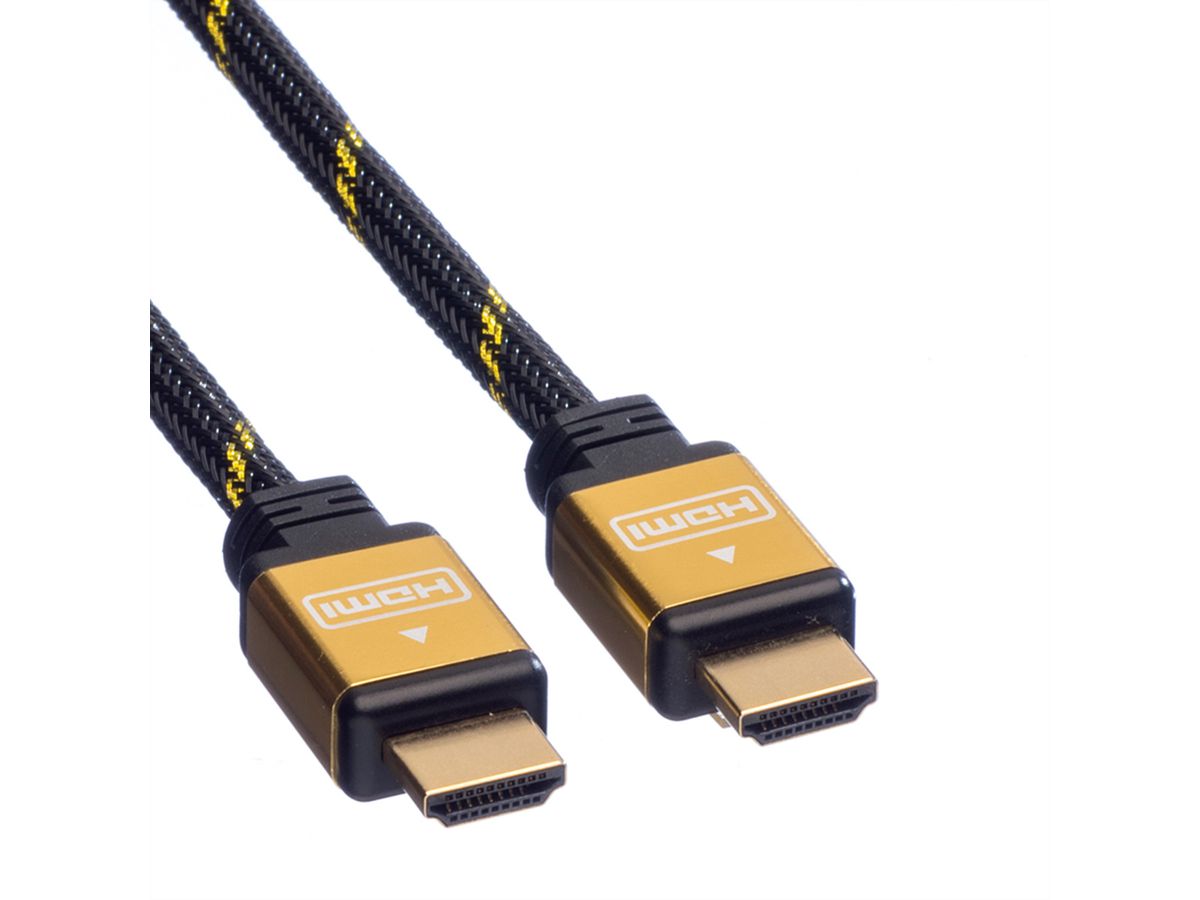 ROLINE GOLD HDMI High Speed Cable + Ethernet, M/M, 7.5 m