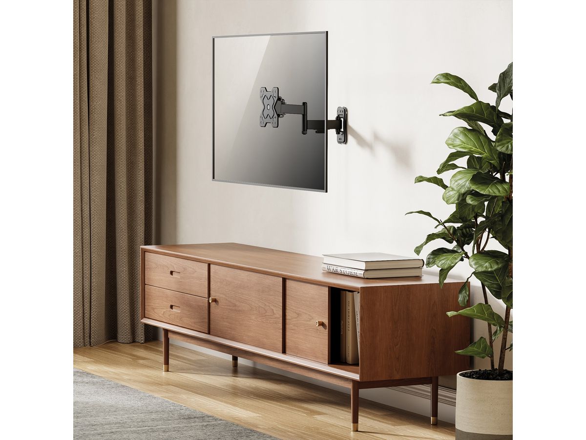 VALUE TV Monitor Arm, Wall Mount, < 81cm, < 20kg, 3 joints