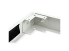 ROLINE Base for network cabinet, 600x800 WxD, grey