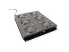 ROLINE 19" roof fan unit with 6 fans, ON/OFF for server rack PRO series, black