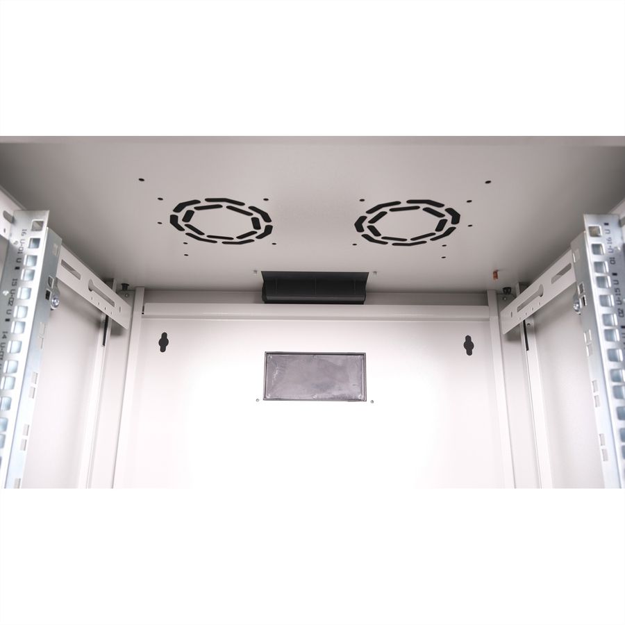 ROLINE 19-inch wall-mounted housing Pro 16 U, 600x450 WxD grey